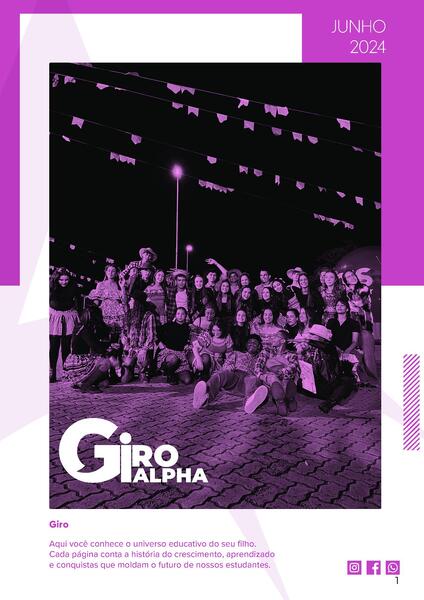 Capa da edição de Junho
